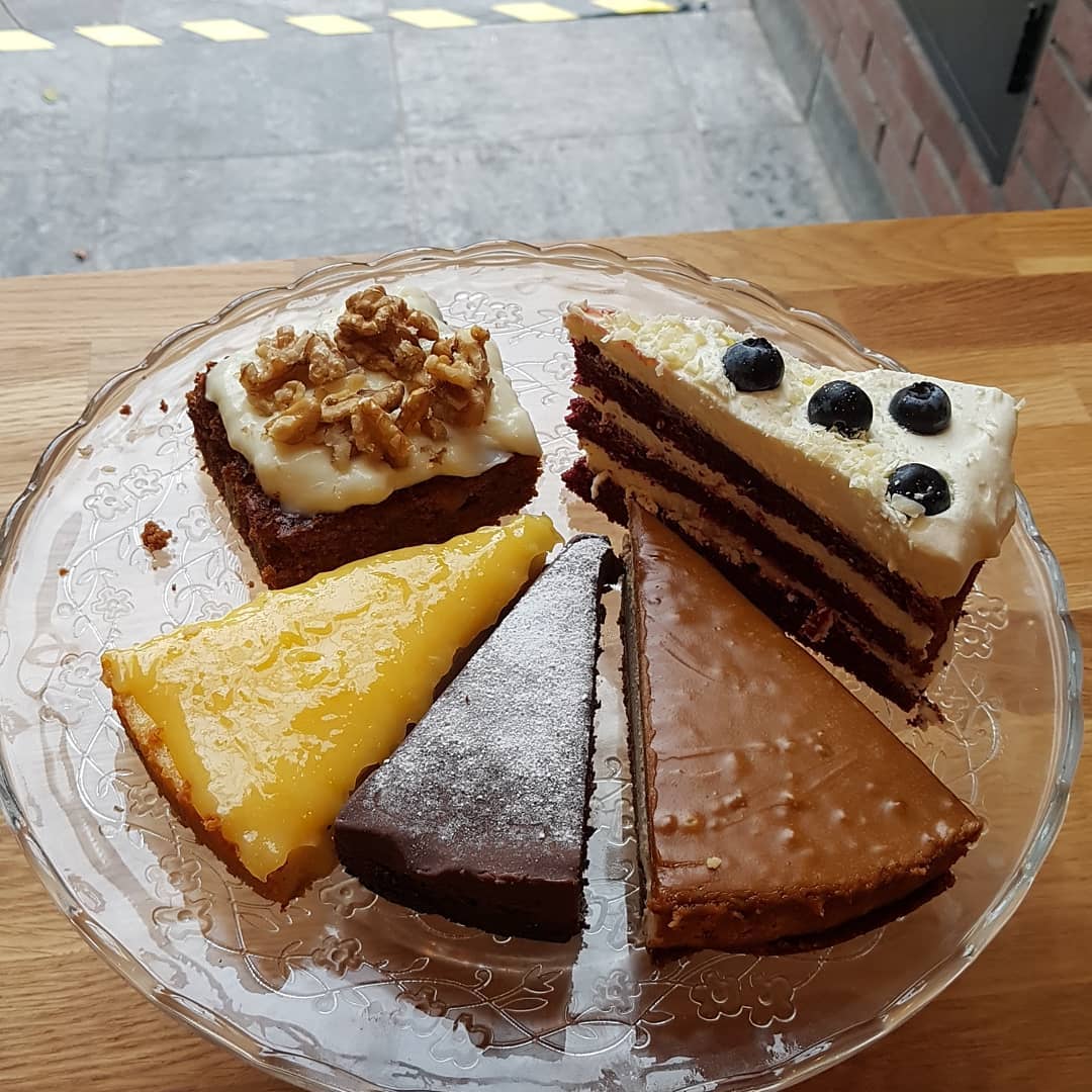 Punten taart bij Koffie & Lekkers